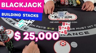 $25,000 Blackjack Tower - Building Stacks - #124
