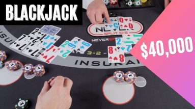$40,000 BLACKJACK - SPLIT 777'S - #135 18 $40,000 BLACKJACK - SPLIT 777'S - #135