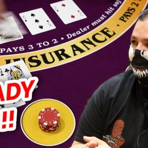 🔥 EASY 🔥10 Minute Blackjack Challenge - WIN BIG or BUST #69