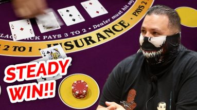 🔥 EASY 🔥10 Minute Blackjack Challenge - WIN BIG or BUST #69