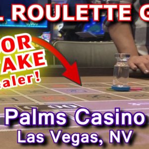 EYE IN THE SKY CALLED ON DEALER! - Live Roulette Game #27 - Palms, Las Vegas, NV - Inside the Casino