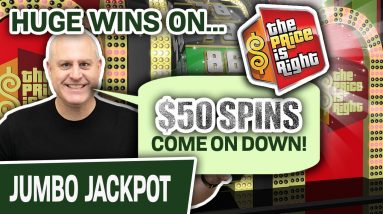 💣 HUGE WINS on The Price Is Right Slots 💰 $50 Spins, COME ON DOWN!!!