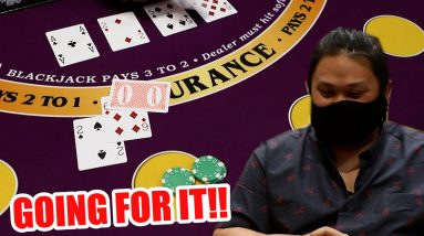 🔥 AGGRESSIVE 🔥10 Minute Blackjack Challenge - WIN BIG or BUST #68