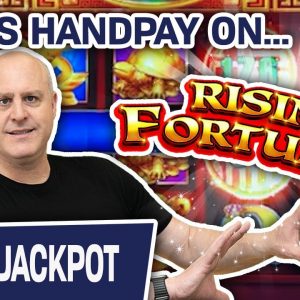 🖐 Rising Fortunes HANDPAY in LAS VEGAS ✨ $44 Spins at The Cosmopolitan on the VEGAS STRIP