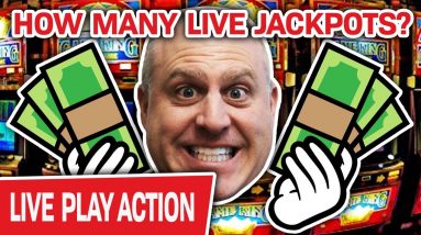 🔴 How Many Jackpots Will I Hit LIVE in Vegas? 🧮 10? 20? 30? Let’s Play HIGH-LIMIT SLOTS!