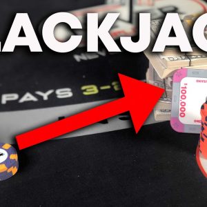 From $2500 to $100,000 + Blackjack - Best Run Ups Ever from Never Split10s #132