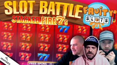 SLOT BATTLE SUNDAY!! Inspired Gaming vs Fruity Slots!