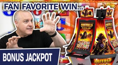 🐃 BUFFALO GOLD Jackpot HANDPAY! 🍻 Fan Favorite WIN on a Fan Favorite SLOT MACHINE