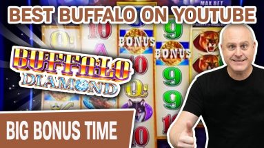 🥳 BEST BUFFALO SLOTS ON YOUTUBE! 🐃 MINI BOOM Playing Buffalo Diamond