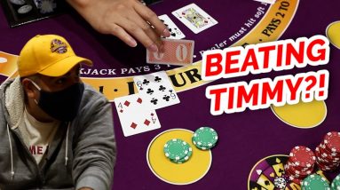 🔥 BIG WIN?! 🔥10 Minute Blackjack Challenge - WIN BIG or BUST #66