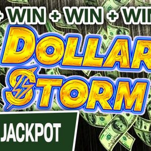 🔥 Win + Win + Win + Win 🔥 Dollar Storm INSANITY at the Casino!