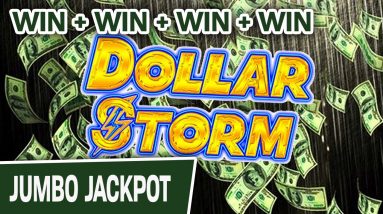 🔥 Win + Win + Win + Win 🔥 Dollar Storm INSANITY at the Casino!
