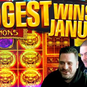 BIG WINS! January HIGHLIGHTS! Epic Slot Wins!!