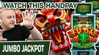 💘 I LOVE JACKPOTS! Do You? 💘 Then Watch THIS HANDPAY on Fu Dai Lian Lian: Dragon