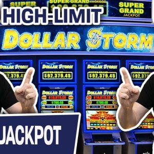 🌩 Dollar Storm Jackpot? ✅ YES PLEASE! Only High-Limit Slots for THE BIG JACKPOT