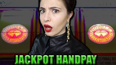 My 1ST JACKPOT HANDPAY on Pinball in FOREVER in VEGAS!!!