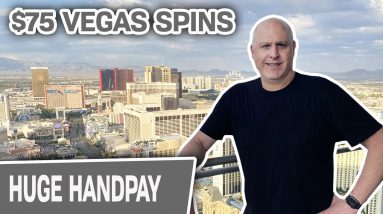 💰 $75 PER SPIN in LAS VEGAS! 💍 JACKPOT on Diamond Raider at The Cosmopolitan
