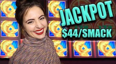 WHOA! $44/SPIN Lines Up HANDPAY JACKPOT on Prancing Pigs in Vegas! 4 WHOA! $44/SPIN Lines Up HANDPAY JACKPOT on Prancing Pigs in Vegas!