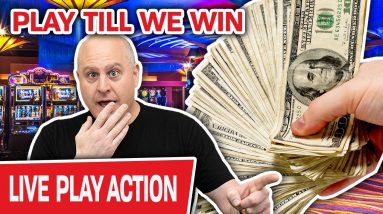 🔴 We KEEP PLAYING SLOTS Until We WIN 🎰 High-Limit LIVE CASINO Action