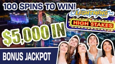 🎉 $5,000 IN for Group Pull on Lightning Link: High Stakes = HANDPAY ⚡ 100 SPINS TO WIN