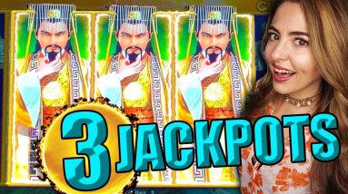 3 HANDPAY JACKPOTS on Golden Century Dragon Link!! 2 3 HANDPAY JACKPOTS on Golden Century Dragon Link!!