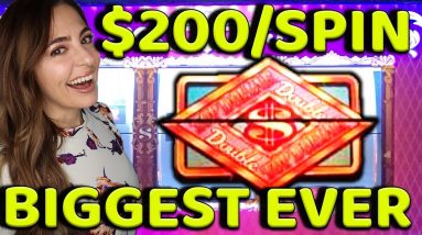 OMG!! MY BIGGEST JACKPOT HANDPAY EVER on Double Top Dollar!