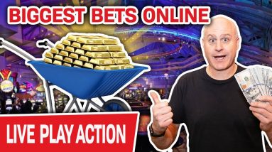 🔴 You Will NOT SEE BIGGER LIVE SLOT BETS On YouTube 💥 Go BIG or Go BUST
