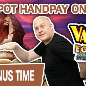 💥 JACKPOT HANDPAY Playing The Vault: Egypt Gems 💎 THIS Is Why I LOVE LAS VEGAS