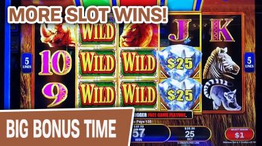 💣 Mini Boom? YES PLEASE! ✔ MORE SLOT WINS Playing Diamond Trails: Safari Winnings!