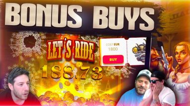 BONUS BUYS!! 29 Slot Bonuses With Josh, Jamie And Scotty!