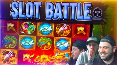 EPIC SLOT BATTLE FEAT. THUNDERKICK SLOTS! LOTS OF DECENT BONUSES!!! 14 EPIC SLOT BATTLE FEAT. THUNDERKICK SLOTS! LOTS OF DECENT BONUSES!!!
