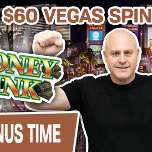 😱 OMG! $60 Las Vegas High-Limit Slot Machine Spins 🔗 Thanks for the Jackpot, Money Link!