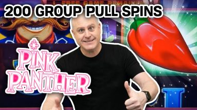 🎰 200 GROUP PULL SLOT SPINS @ Hard Rock Punta Cana 🌴 We Got TWO Pink Panther Handpays!