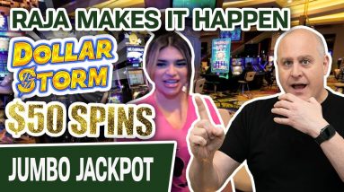 💸 $50 PER SPIN on Dollar Storm? 👑 Only RAJA Can Make It Happen for a JACKPOT