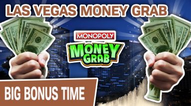 🤑 High-Limit Money Grab on the LAS VEGAS STRIP 💸 How Much Money Can We Grab at Cosmo?