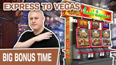 🚂 Taking the CASH EXPRESS LUXURY LINE to FABULOUS LAS VEGAS 💣 Mini Boom, Anyone?