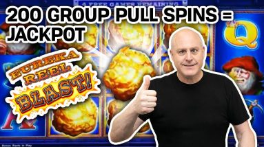 👨‍👨‍👧 200 Group Pull Spins = JACKPOT! 🔗 Lock It Link: Eureka Reel Blast at Hard Rock Casino