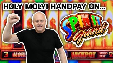 🎡 HOLY MOLY! HANDPAY on Spin It Grand! 💎 Plus Diamond Lock & Blazin’ Triple Wheel
