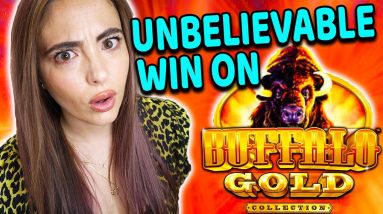 CRAZY LINE HIT on BUFFALO GOLD COLLECTION in LAS VEGAS!!!