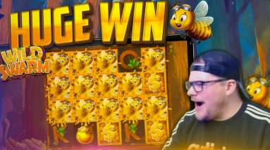 EPIC £10 WILD SWARM! Massive Win!!