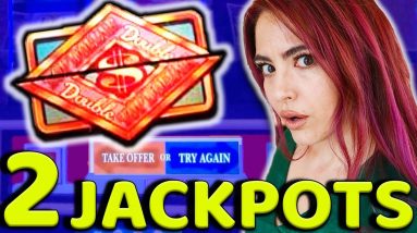 2 JACKPOTS in the HIGH LIMIT ROOM on TOP DOLLAR at HARD ROCK in TAMPA up to $200/SPINS!