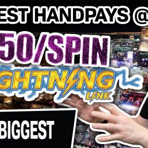 😱 My 10 MOST MASSIVE JACKPOTS @ $250/Spin ✨ ALL in LAS VEGAS! (ALL on Lightning Link)