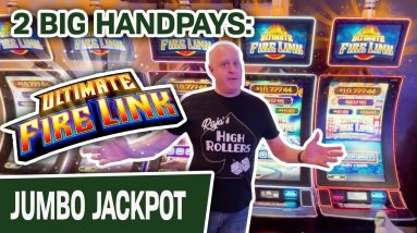 🔥 ULTIMATE Fire Link Lands Me TWO Big Jackpot Handpays ➕ 5 Treasures & Lock It Link Slots