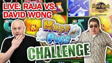 🔴 AC Huff N’ Puff LIVE CHALLENGE: Raja Vs. David Wong 🐺 Who Will WIN at Hard Rock?