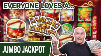 💙 EVERYONE Loves a Dancing Drums JACKPOT 🥁 $44 Spins & MULTIPLE Wins 12 💙 EVERYONE Loves a Dancing Drums JACKPOT 🥁 $44 Spins & MULTIPLE Wins