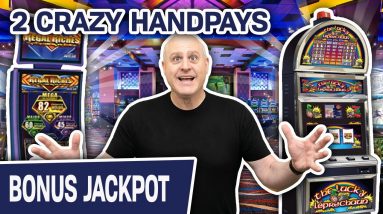 🤪 2 CRAZY Games, 2 CRAZY Handpays 🍀 Lucky Leprechaun & Regal Riches FTW!