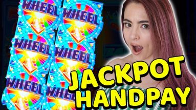 $100/SPINS on Wheel of Fortune & JACKPOT HANDPAY on Cash Wheel in Vegas!