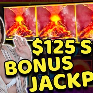 $125/SPIN BONUS JACKPOT HANDPAY in Las Vegas!