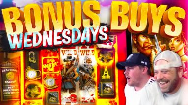 HUGE SLOT WINS!! BONUS BUY WEDNESDAY - 61 Bonus Buys!!