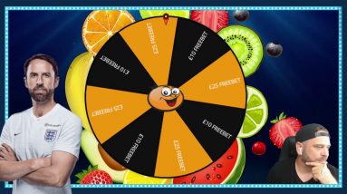 LIVE SLOTS WITH JAMIE AND SCOTTY! Type !guess for Eng v Ger Freebets (FruityWheel Is BACK!)